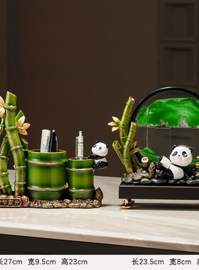 节节高升笔筒摆件桌面办公室轻奢高级感教师节送老师同学开学礼物