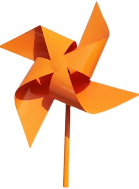 户外园林铁艺旋转大风车摆件庭院A公园草坪景观雕塑创意落地装饰