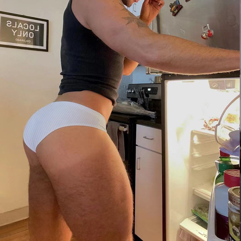 ADANNU男士三角内裤纯棉舒适透气低腰U凸大囊袋性感提臀纯色潮流,淘宝优惠券,粉丝福利购,淘宝优惠卷