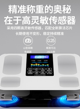 智能APP体重秤家用精准2026新款