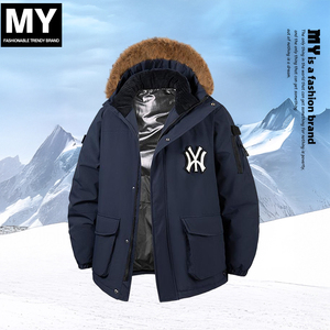 秋冬季新款羽绒棉服男女保暖大码宽松面包服帅气情侣加厚外套