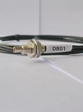 新品喷码机I光纤感应线LL3-DB01放大器传感器M6不锈钢探头光电眼