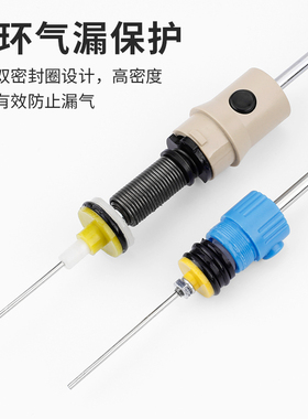 大号强力吸锡器双环加长锡枪手动真空电烙铁吸锡泵除锡渣拆焊工具
