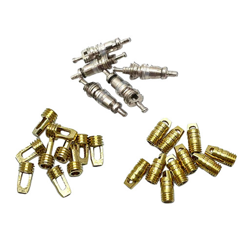 空调加液管顶针R22加氟管针阀 R410加氟管铜顶针空调加氟工具配件 - 图3