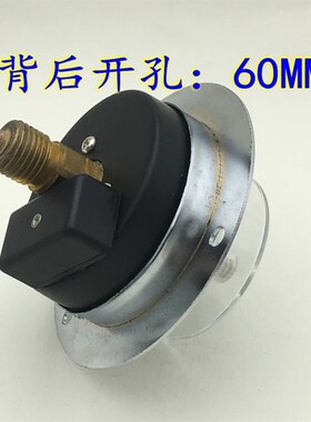天湖YX-60ZT轴向带边电接点压力表 真空表 气压水压表0-1MPA 10VA