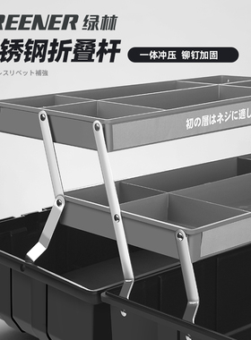 工具箱家用多功能收纳箱车载维修电工手提式大号五金收纳盒美术生