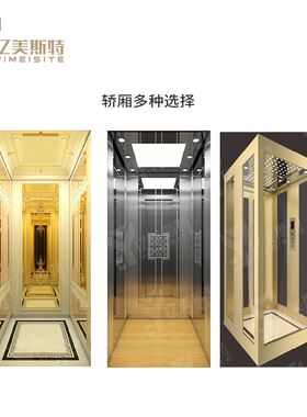 家用电梯别墅电梯复式小型室内二三四层阁楼液压曳引升降台观光梯