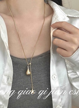 小众设计高级感毛衣链配饰小仙女