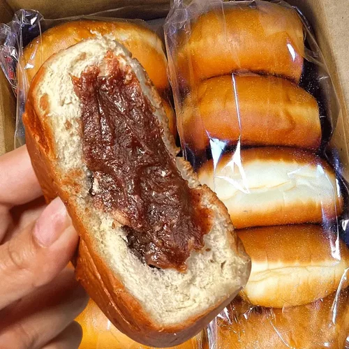 【营养丰富】豆沙包夹心红豆欧包糕点心早餐代餐休闲美味零食Y - 图0