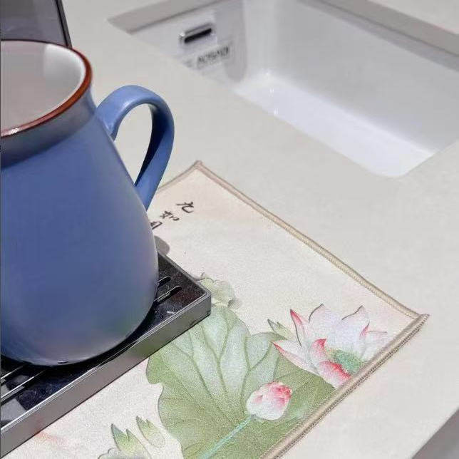 高级吸水茶巾功夫茶垫茶布抹布洗茶桌巾茶杯垫茶室专用养壶巾加厚,淘宝优惠券,粉丝福利购,淘宝优惠卷