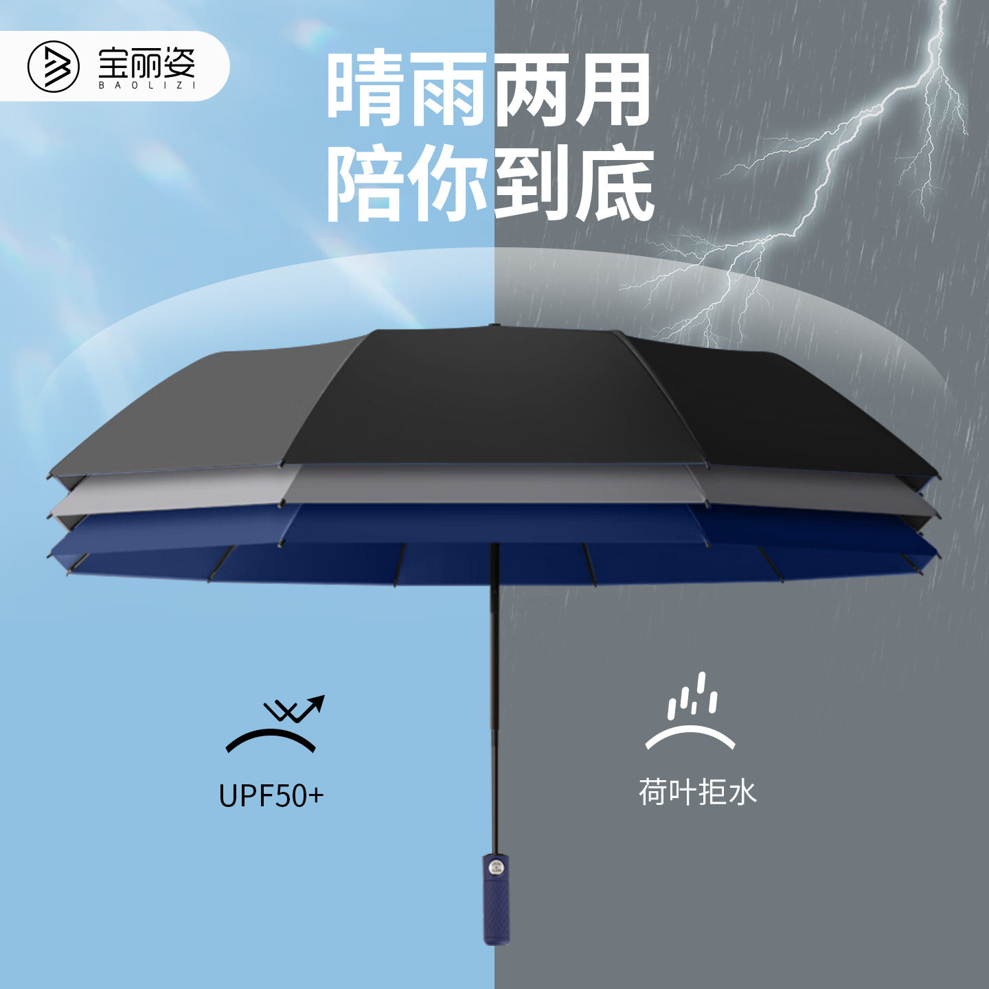 全自动雨伞加大加厚加固男士大号折叠伞女超大防风抗暴雨专用定制,淘宝优惠券,粉丝福利购,淘宝优惠卷