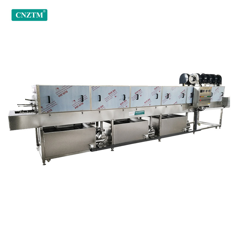 优惠洗筐机全自动去污塑料筐装水果肉串食品筐子托盘清洗风干机械-图2