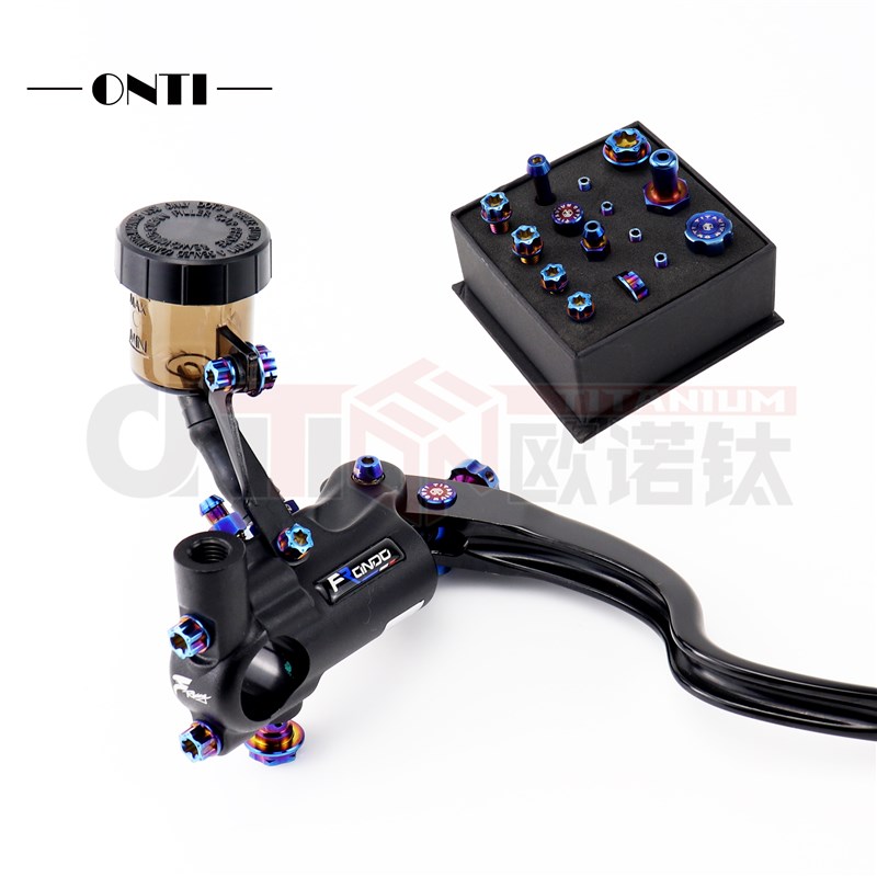 ONTI车力屋FMF130直推上泵Frando钛合金螺丝套装旋钮拉杆欧诺钛 - 图0