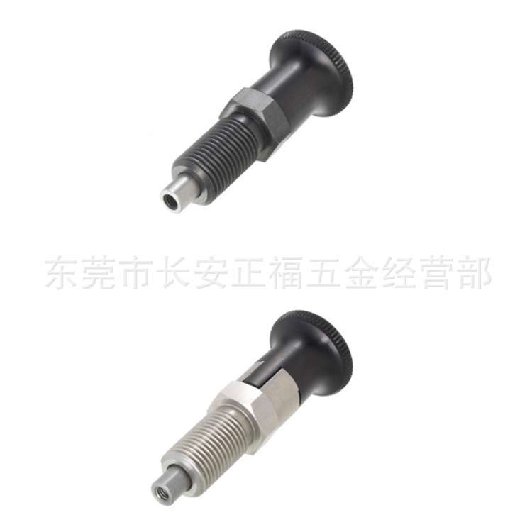 前端螺纹型复位旋钮柱塞 内螺纹分度销 分度销PXTAB PXTNB10 12 - 图0