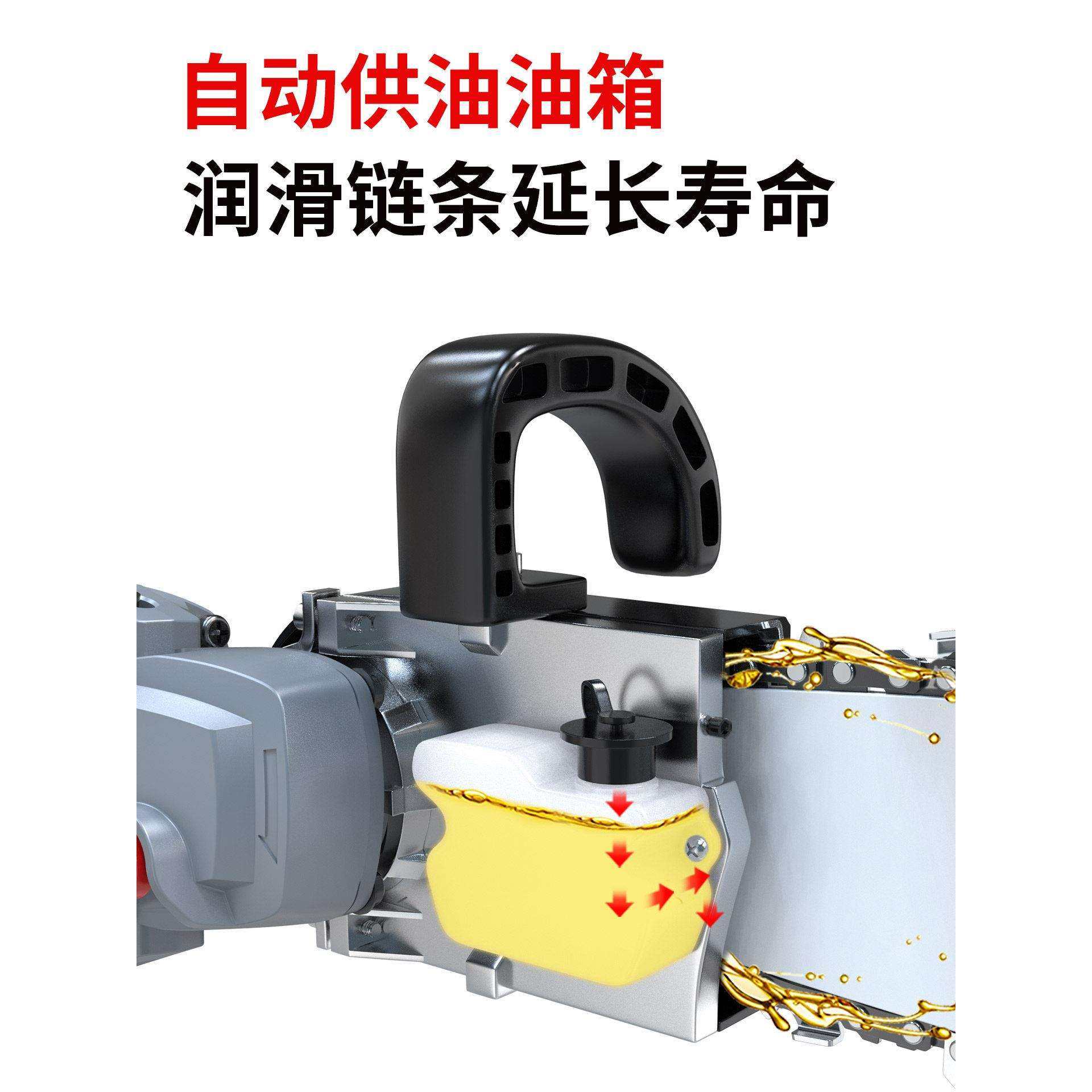 奥奔角磨机改装电链锯链条电锯家用小型手持电据多功能木工切割锯,淘宝优惠券,粉丝福利购,淘宝优惠卷