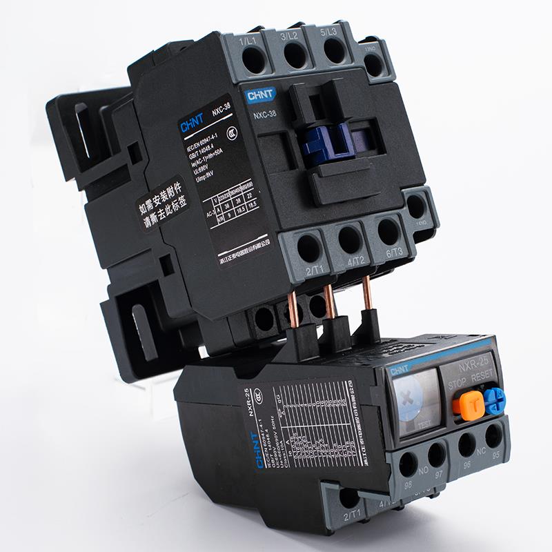 正泰Nxr-25热过载保护继电器和Cjx2交流接触器Nxc匹配缺相保护Nr2 - 图2