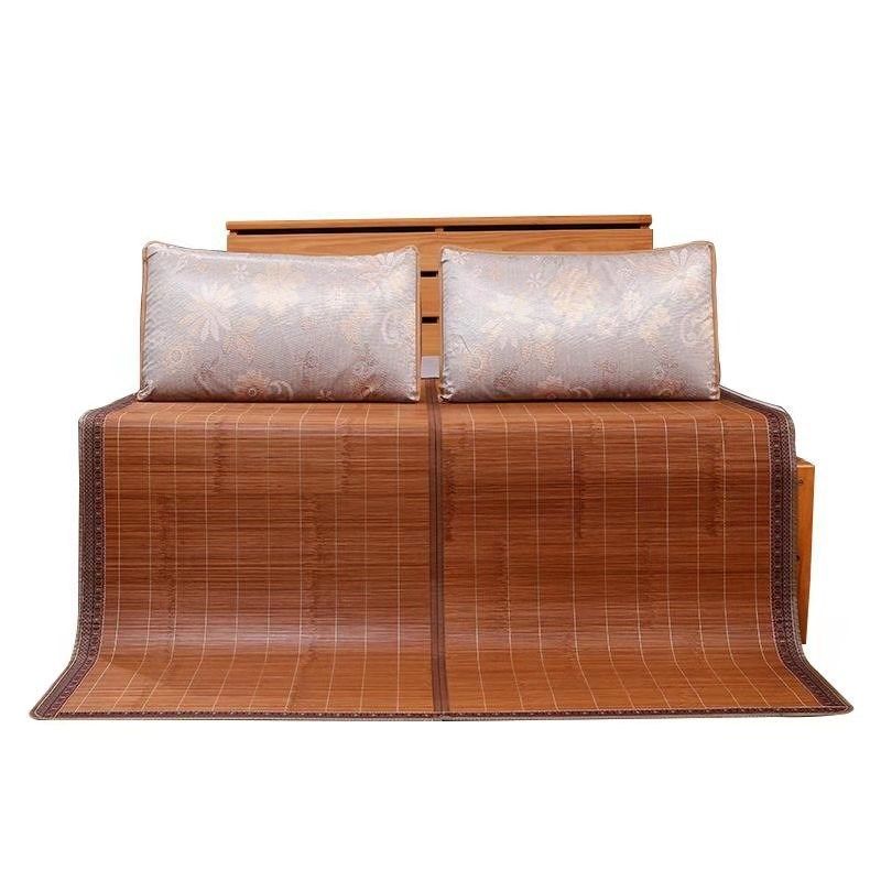 凉席竹席2024夏季双人草席夏天可折叠两用学生单人冰丝席子藤席子,淘宝优惠券,粉丝福利购,淘宝优惠卷