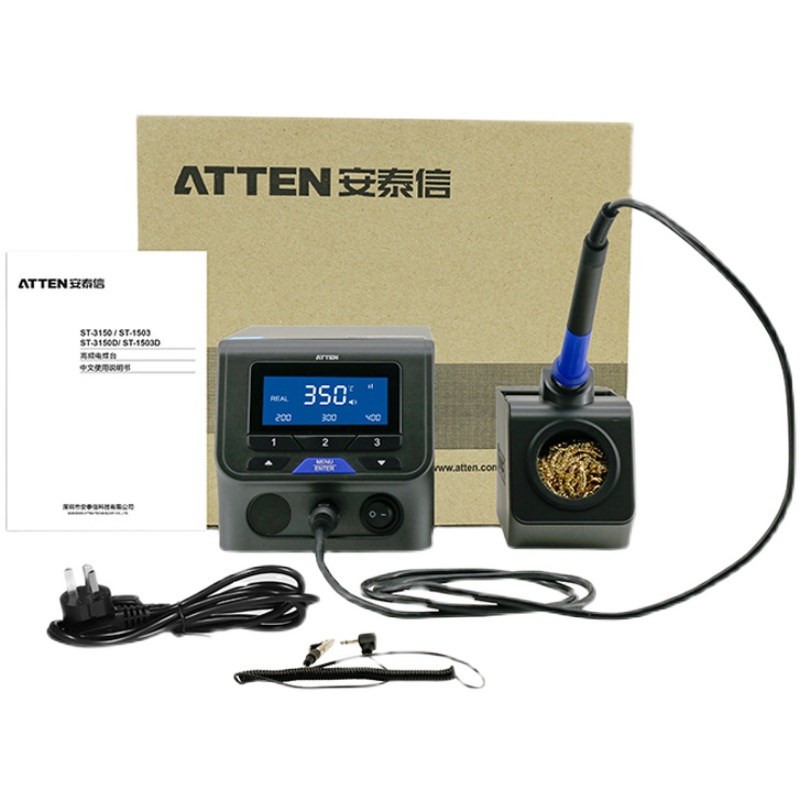 安泰信150W功率电烙铁ST-3150 数显高频涡流电焊台AT315DH 升级版 - 图3