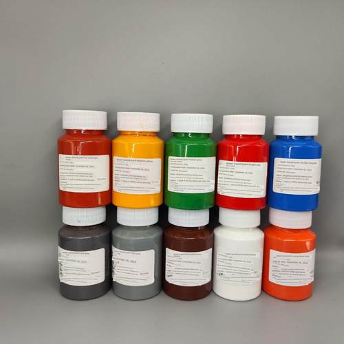 水性矿物光亮外墙内墙涂料涂料红色外墙内墙装修涂料 - 图0