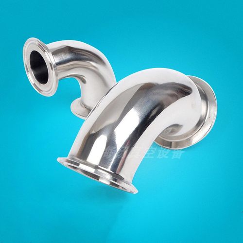 KF304快装弯头卡箍弯头卡接法兰弯头316真空接头KF10/16/25/40/50 - 图1