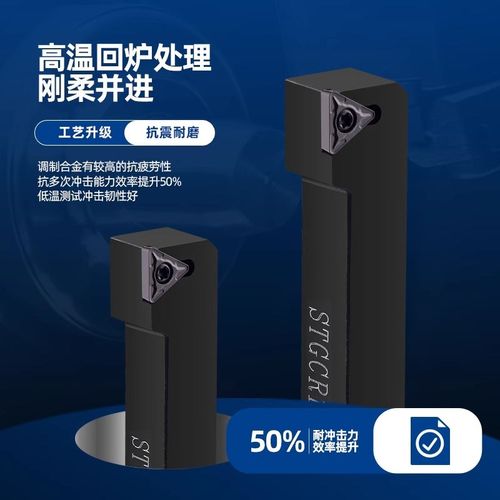 91度外圆刀杆STGCR1212H09/2020K16小车床TCMT刀片机夹刀STGCL - 图2