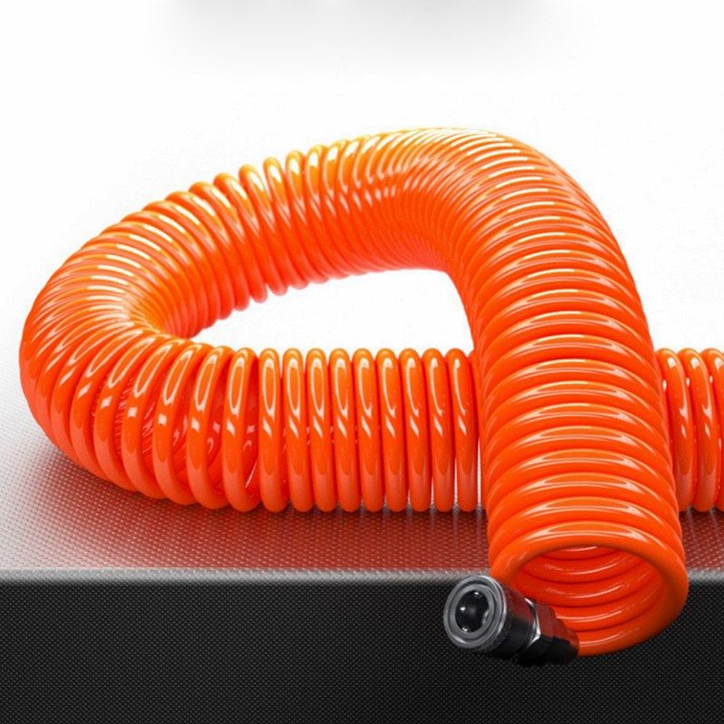 高压管气管风枪吹尘气管软管PE弹簧管空压机气泵伸缩软管螺旋风管,淘宝优惠券,粉丝福利购,淘宝优惠卷