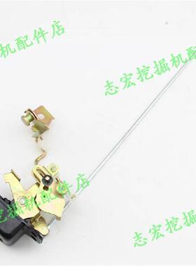 YIJUE配件 适用加藤HD820-3R挖土机 驾驶室门锁 内外把手锁块锁芯