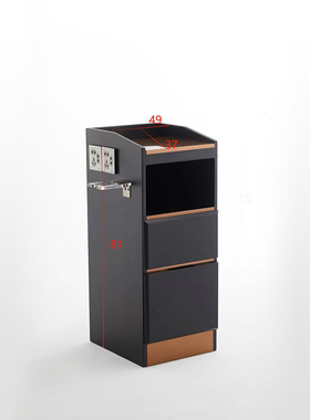理发店工具柜发型师抽屉式美发产品落地柜子可充电发廊专用储物柜
