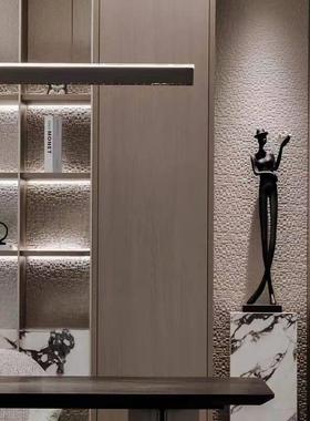 现代轻奢创意抽象人物看书电视柜样板房客厅玄关摆件艺术雕塑