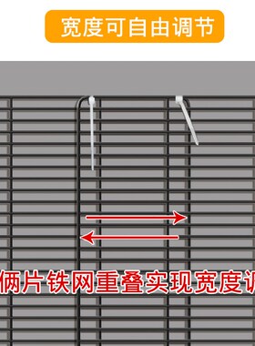 防猫门栏免打孔可伸缩宠物专用围栏隔离门栅栏楼梯阳台拦猫狗神器