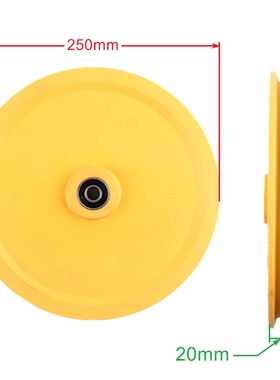 涨紧轮57637799适用于迅达电梯5500限速器 直径250mm轴承6201
