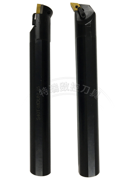 数控镗内孔刀杆93度配菱形车刀片S40T-MDUNL/R15正反刀镗孔刀具