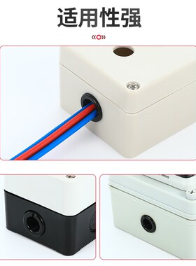 OSB护线圈塑料尼龙开口式护线套 割口卡扣式出线环配电箱孔塞孔套