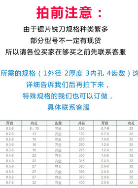 上量HSS高速钢锯片铣刀白钢切口铣刀125*1/2/3/4等全规格 可定做