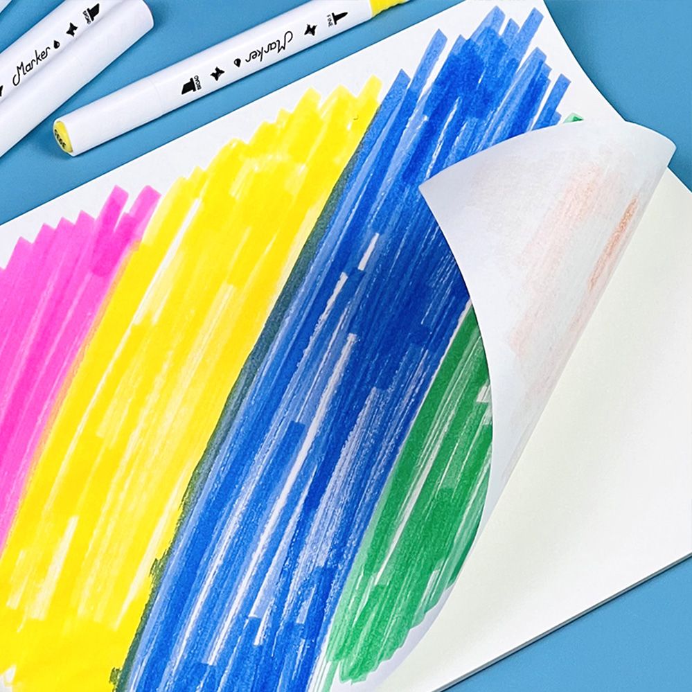 8k图画本绘画本超大加厚a3美术本儿童图画本小学生手抄报专用白纸 - 图1