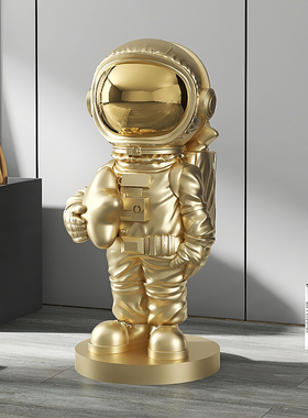 创意宇航员客厅摆件大型落地电视柜旁家居饰品太空人乔迁新居礼品