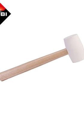 RUBI瑞比橡胶锤瓷砖铺贴敲打找平锤装修用木把皮榔头弹力锤