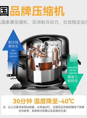 商用柜零下45度包子风冷插盘急冻柜冷冻冰箱速冻机ZLA5货架