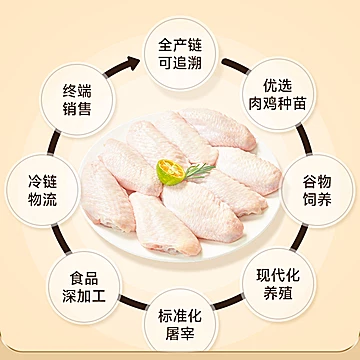益客无抗鸡翅中500g3袋[23元优惠券]-寻折猪