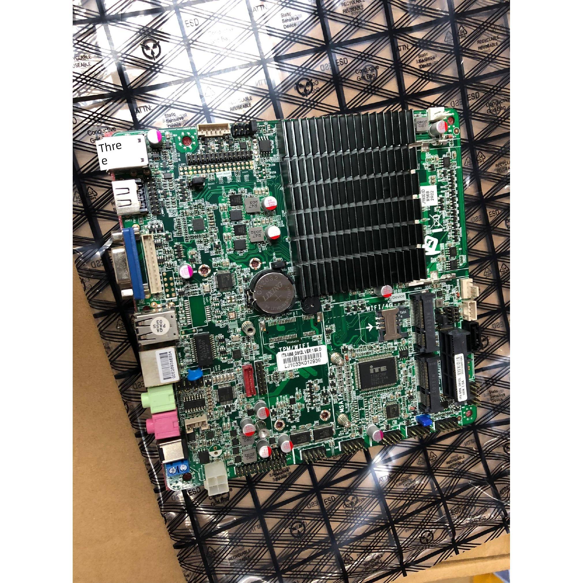 intel ATOM 凌动D525主板 D2500HN主板 瘦客机POS收款机工业设备 - 图3