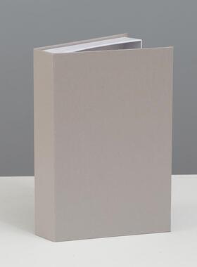 纯色可打开假书盒子开口盒样板间客厅装饰彷真书摆件可收纳装东西