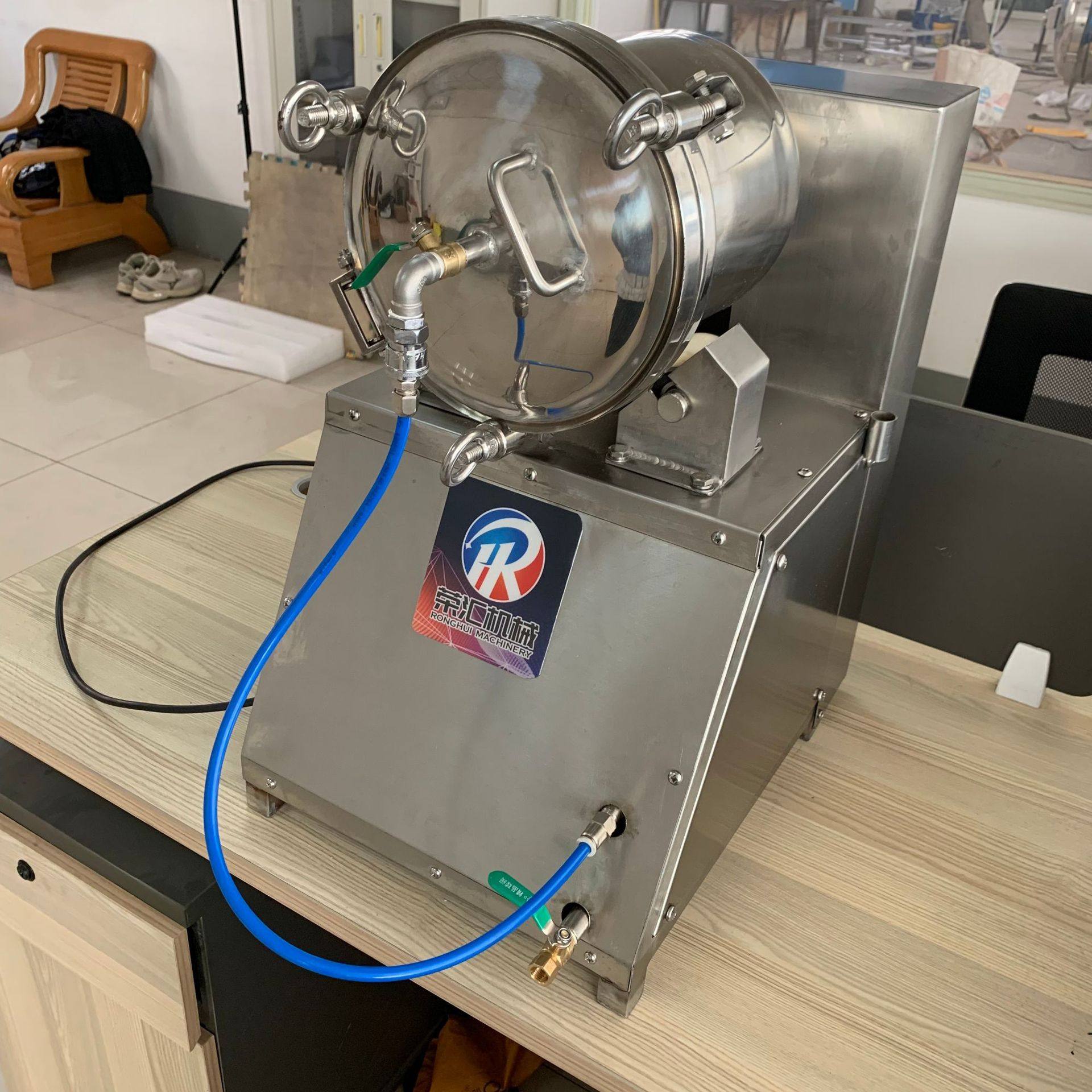 实验室真空滚揉机 小型肉制品入味腌料机 智能控制调理肉腌制设备,淘宝优惠券,粉丝福利购,淘宝优惠卷