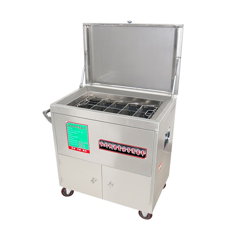 筷子消毒机专用消毒烘干一体机消毒车大容量红外线食堂商用消毒柜 - 图2