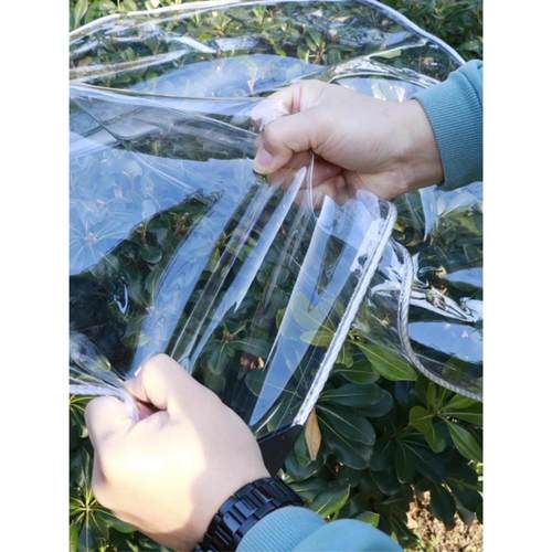 窗户遮雨神器阳台透明遮雨板免打孔雨棚遮雨户外雨挡板透明雨布 - 图2