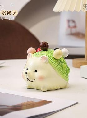 刺猬创意简约水果叉家用客