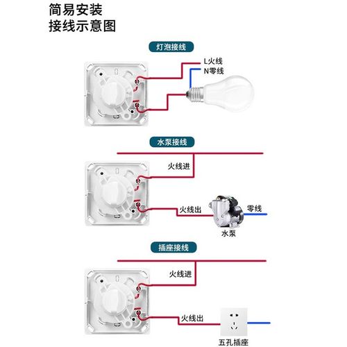 120 60分钟机械式自动断电倒计时定时器I开关控制86型面板定时插 - 图3