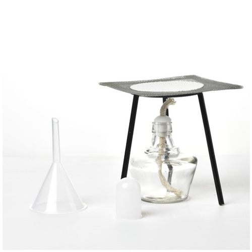 玻璃烧杯+酒精灯+石棉网+玻璃搅拌棒+试管化学实验加热套装工具 - 图1