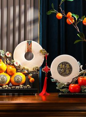 新中式葫芦摆件搬新房乔迁新居礼物客厅玄关酒柜工艺品家居装饰品