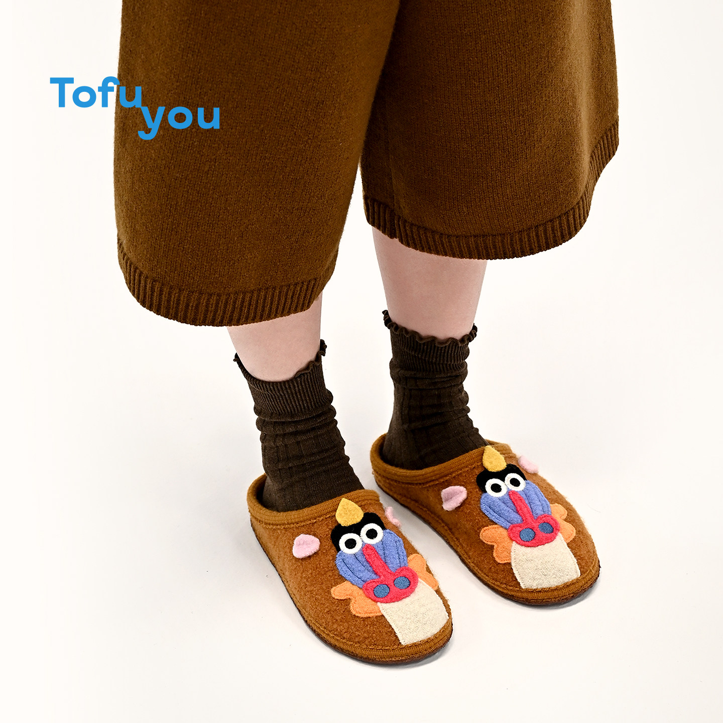 TOFUYOU 羊毛棉拖鞋女士秋冬季情侣家居防滑加绒拖鞋男办公室静音,淘宝优惠券,粉丝福利购,淘宝优惠卷