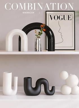 电视柜轻奢艺术摆件客厅现代办公桌玄关酒柜展示餐边柜创意装饰